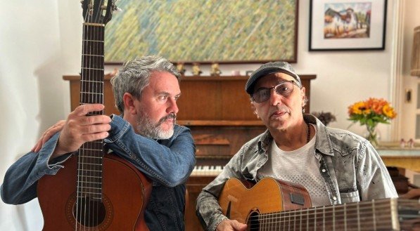 Imagem dos cantores Wado e Baleiro 2.