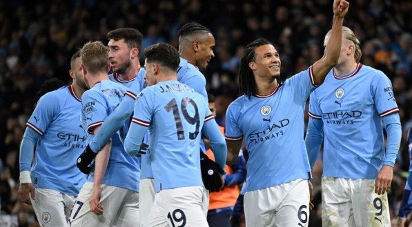 Imagem da equipe do Manchester City