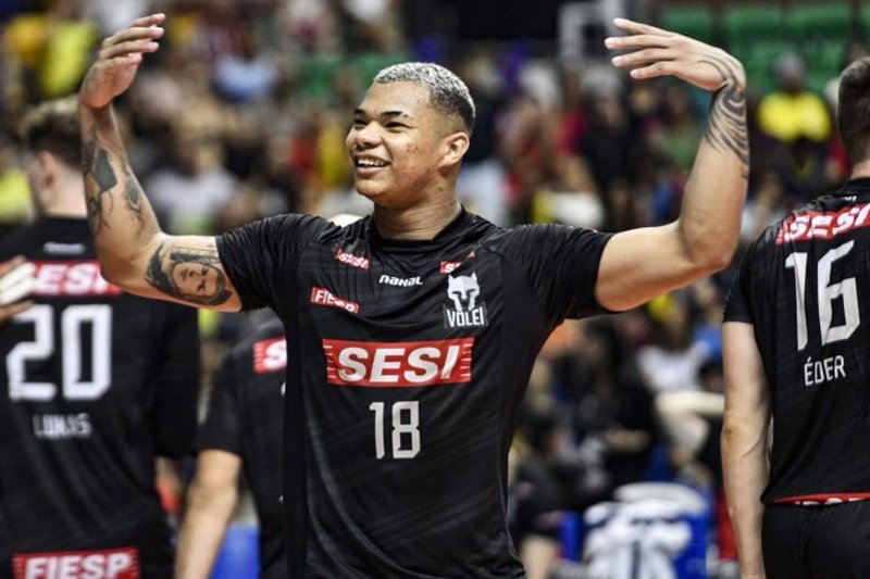 Imagem de Darlan, jogador do Sesi-Bauru