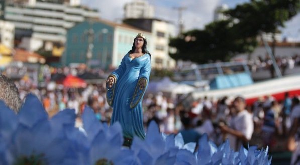 Imagem ilustrativa de estátua de Iemanjá.