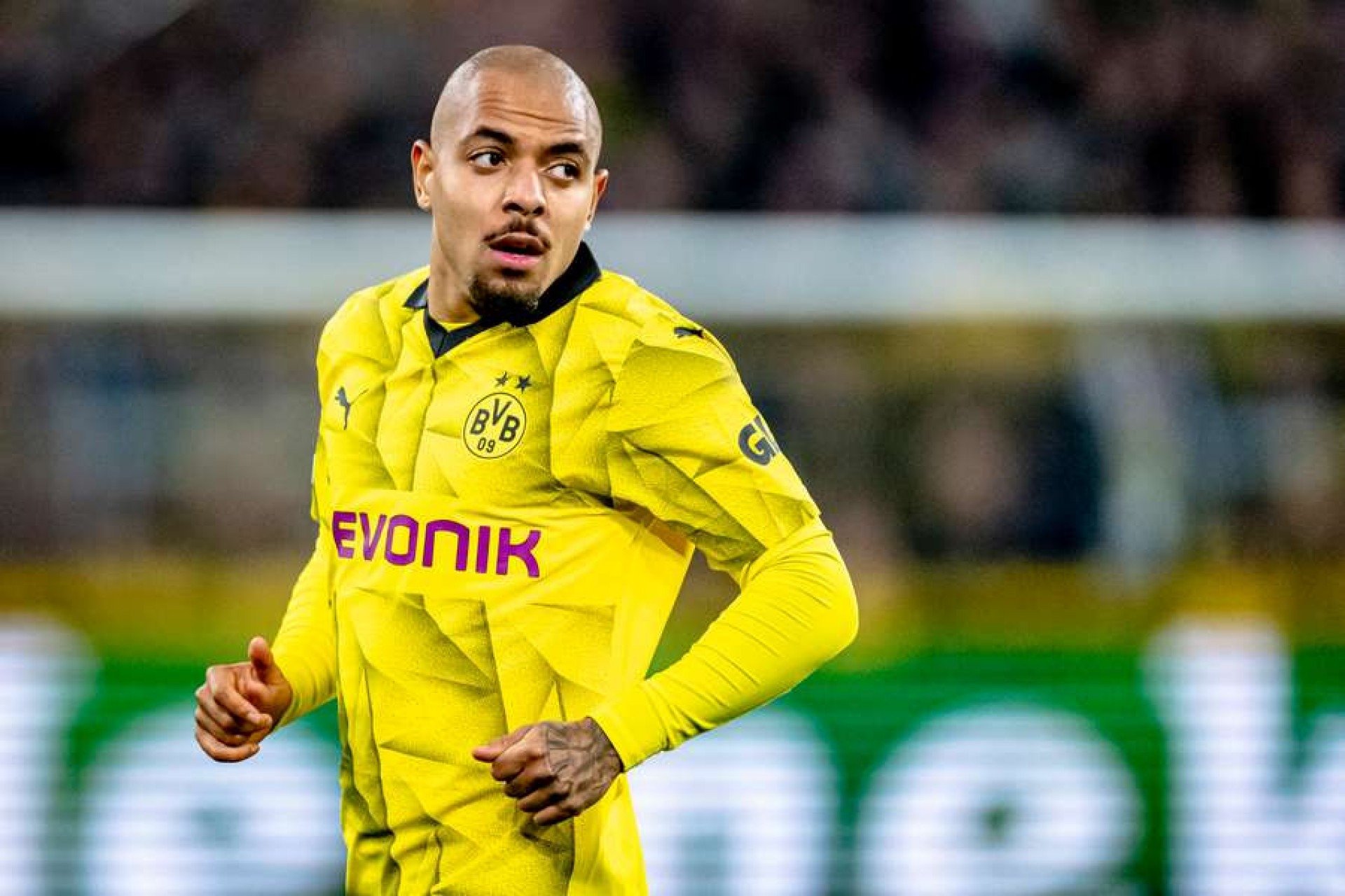 Donyell Malen, atacante do Borussia Dortmund