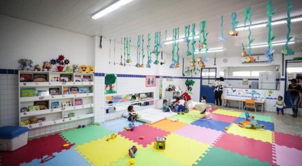 Creche em Jaboatão, um dos municípios beneficiados