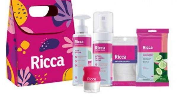 Kit Presente Limpeza Facial Dia a Dia Ricca 