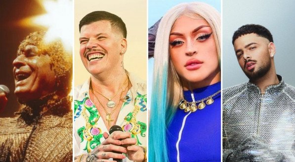 Grade inclui Ney Matogrosso, Gloria Groove, Alceu Valença, Nação Zumbi, Pabllo Vittar e outros grandes nomes; impacto econômico previsto é de R$ 2,7 bilhões