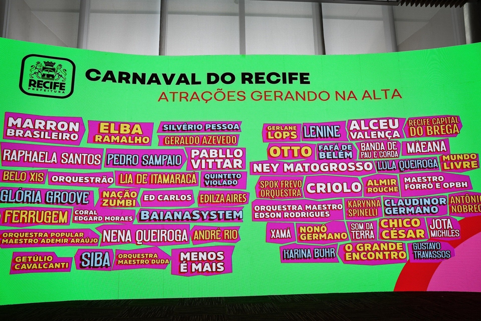 Carnaval do Recife 2025 contará com grandes nomes como Pabllo Vittar ...