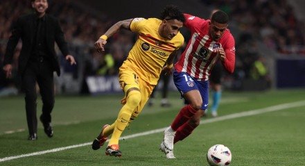 Duelo entre Barcelona e Atlético de Madrid