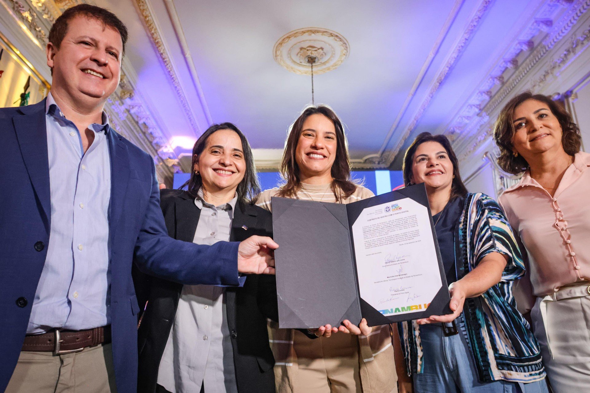 Solenidade no PalÃ¡cio do Campo das Princesas marcou lanÃ§amento do programa InovaPE