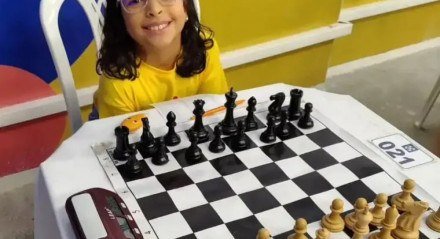 Mariana Alencar Lustosa de Alcântara, de 8 anos, ganhou Campeonato Mundial de Cadetes da FIDE 2024