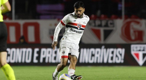 Liziero, meia do São Paulo e alvo do Sport