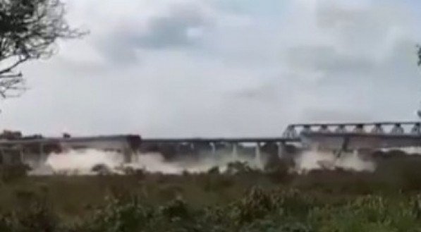 Ponte que ligava os Estados do Maranh&atilde;o e Tocantins desabou no &uacute;ltimo domingo (22)