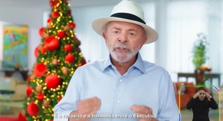 Presidente Lula realizou pronunciamento na rádio e TV na noite desta segunda-feira