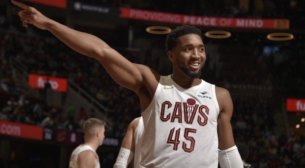 Imagem de Donovan Mitchell do Cleveland Cavaliers