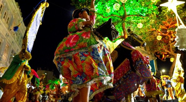 Imagem de apresentação do Ciclo Natalino do Recife de 2024 na Rua da Aurora