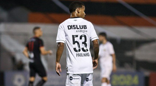 Paulinho em ação pelo Sport no Campeonato Pernambucano de 2024