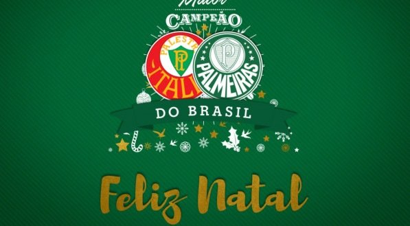 Imagem de Feliz Natal do Palmeiras