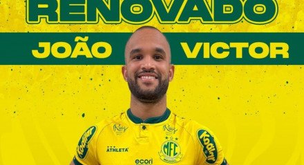 Mirassol renova contrato com zagueiro João Victor