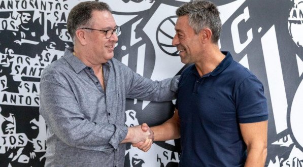 Caixinha chega ao Santos para iniciar o planejamento para 2025.
