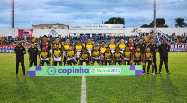 Equipe do Criciúma na Copinha 2024