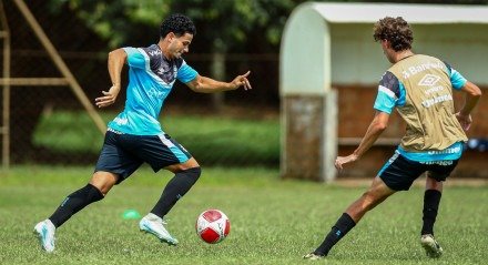 Imagem dos atletas do Sub-20 do Grêmio