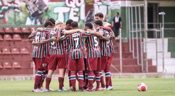 Jogadores do Fluminense