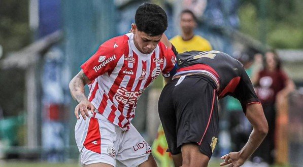 Imagem de um dos jogos do Náutico na Copa Pernambuco Sub-20