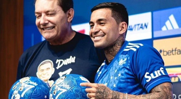 Apresentação de Dudu no Cruzeiro