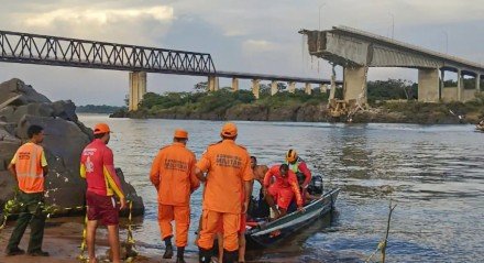 Marinha confirma 14 mortos no desabamento de ponte entre TO e MA 