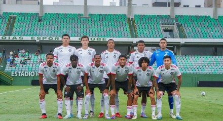 Imagem dos jogadores do sub-20 do Flamengo