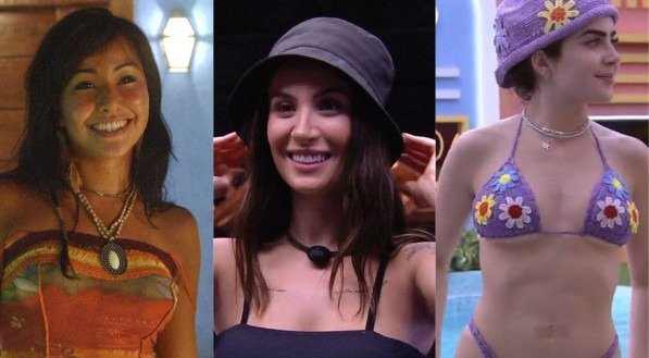 Sabrina Sato (BBB 3), Biana Andrade (BBB 20) e Jade Picon (BBB 22).