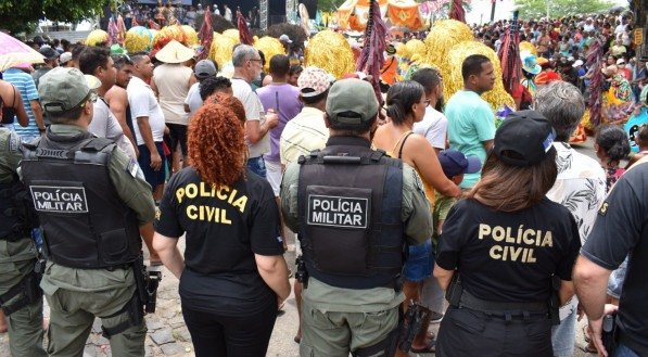 SDS mantém restrição de horários para reforço policial durante Carnaval em Pernambuco