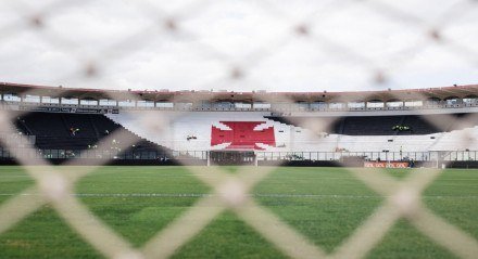 Imagem de parte da arquibancada do Estádio São Januário