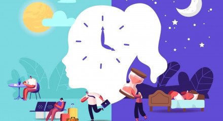 Jet lag vai além do cansaço e pode agravar quadros emocionais (Imagem: ivector | Shutterstock)