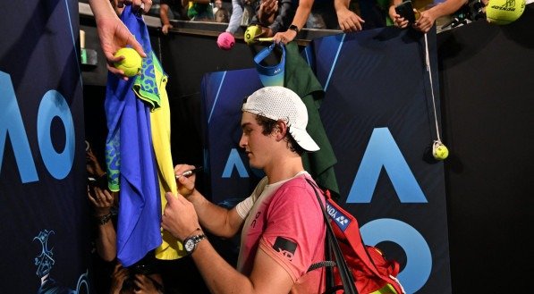 Imagem do brasileiro João Fonseca