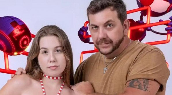 Raissa e Edilberto disputam o primeiro paredão em dupla da história do BBB (Imagem: Reprodução digital | TV Globo)