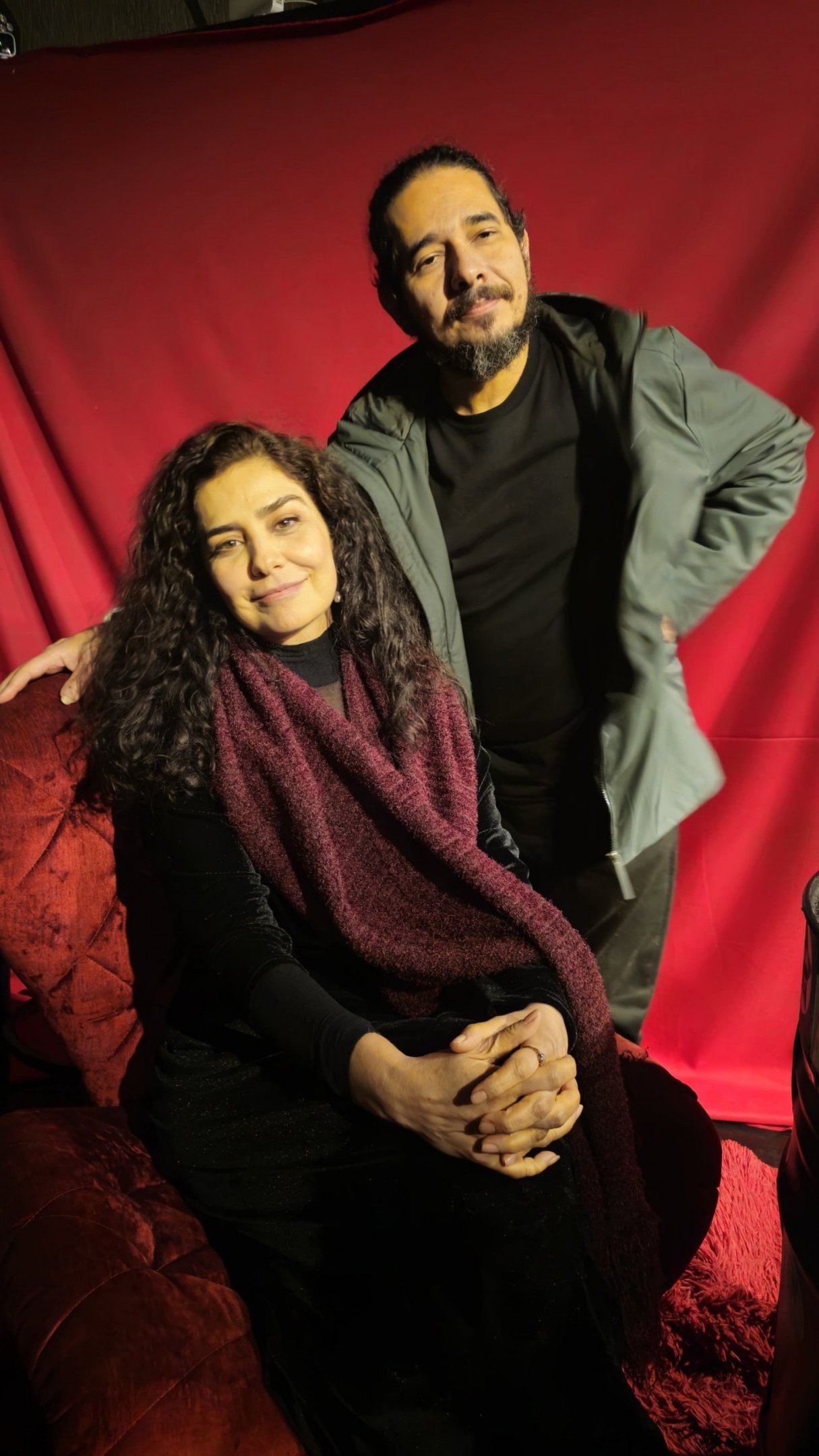 Imagem de Leticia Sabatella e Juliano Holanda em show ANA PAULA SCHREIDER/DIVULGAÇÃO