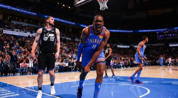 Resultados dos nove jogos da NBA nessa quarta-feira (22) com destaque para o líder absoluto da Conferência Oeste, Oklahoma City Thunder