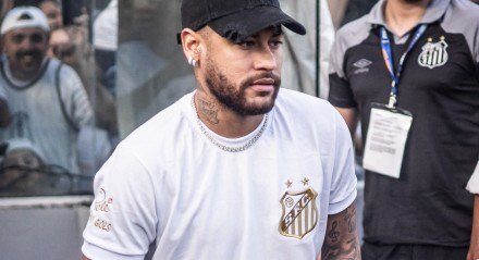 Neymar está de volta ao Santos