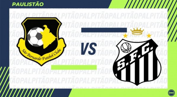 O Santos encara o São Bernardo nesta quarta-feira (29), no ABC Paulista.