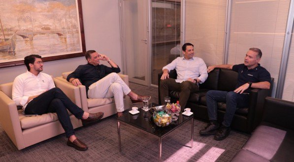 Ministro Renan Filho visitou o Sistema Jornal do Commercio de Comunicação Tião Siqueira/JC imagem