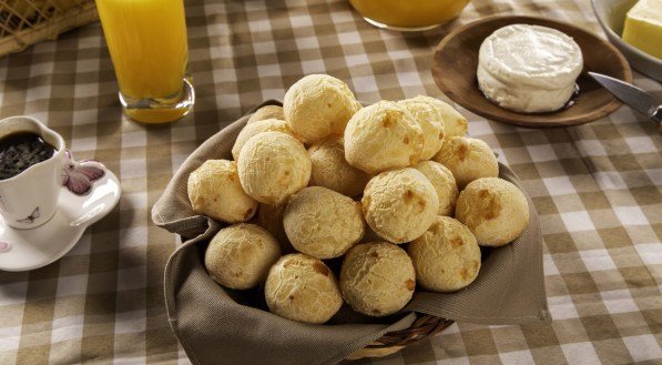 Imagem ilustrativa de pão de queijo!