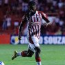Luiz Paulo em ação no jogo entre Náutico x Maguary pela última rodada do Pernambucano