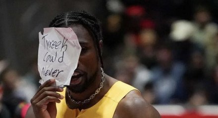 Noah Lyles vence e provoca Tyreek Hill: “Não tem mais desculpas”.