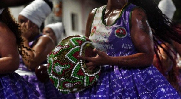 Imagem de Ensaio Tumaraca na Rua da Moeda, no Bairro do Recife