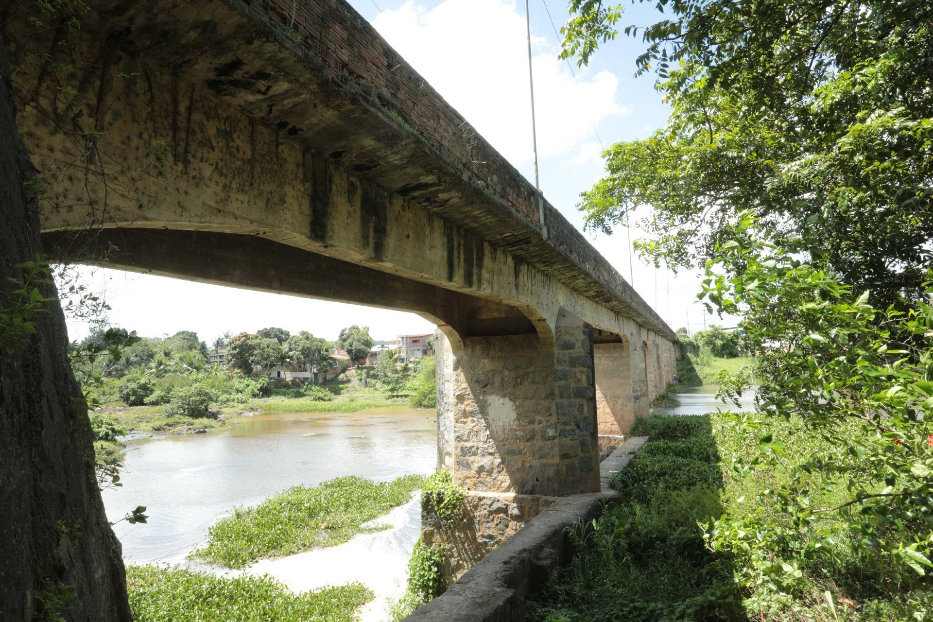 Após vistoria, detectou-se a necessidade de reparos emergenciais na Ponte de Tiúma, em São Lourenço da Mata 