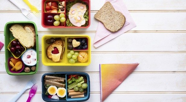 Imagem ilustrativa de lanche infantil