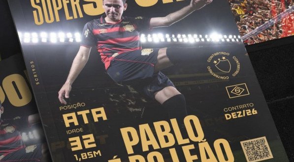 Pablo é o novo reforço do Sport