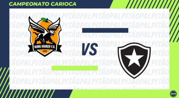 Nova Iguaçu e Botafogo se enfrentam pela oitava rodada da Taça Guanabara, a diferença entre as duas equipes é de três pontos