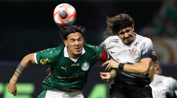 Gustavo Gómez e André Ramalho, xerifões de Palmeiras e Corinthians