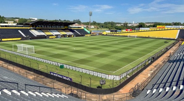 Estádio Jorge Ismael de Biasi, em Novo Horizonte-SP