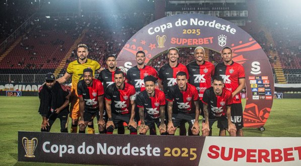 O Vitória terminou a preparação para enfrentar o Ferroviário-CE pela terceira rodada da Copa do Nordeste. 